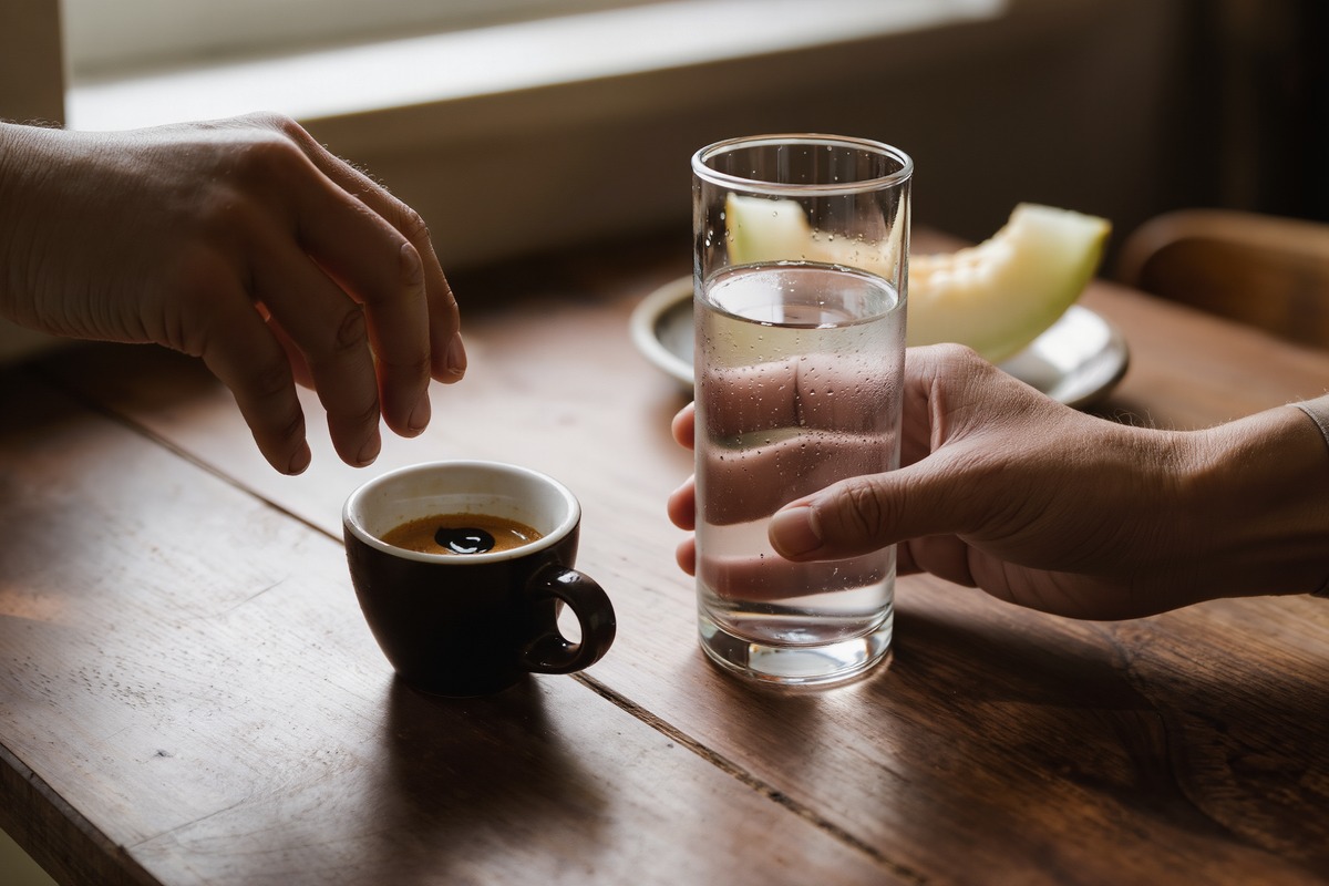 Alternez si possible avec de l'eau plate. Pensez au café décaféiné pour moduler vos apports facilement.